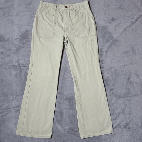Vintage Wrangler Wrapidtransit Utility High Waisted Pants Size 29 Waist Bootcut - Picture 1 of 12